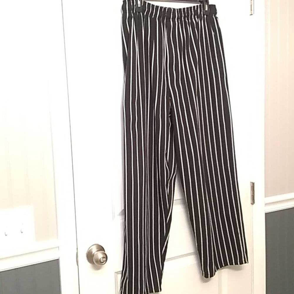 MENS chef striped pants